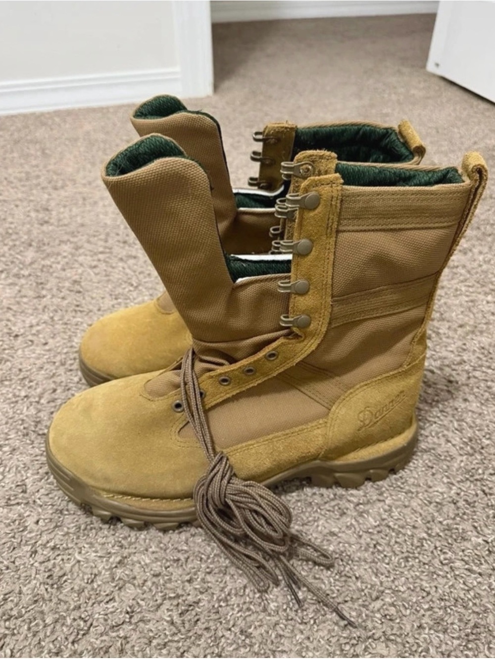 Danner Boots in tan & brown